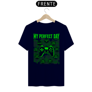 Nome do produtoCamiseta Gamer Perfect Day