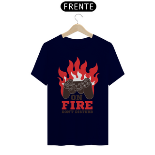 Nome do produtoCamiseta Gamer On Fire