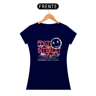 Nome do produtoCamiseta Feminina Lost Interest