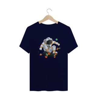 Nome do produtoCamiseta Plus Size Astronauta Skate