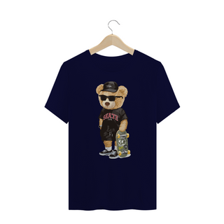 Nome do produtoCamiseta Plus Size Urso Skate