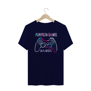 Nome do produtoCamiseta Plus Size Awesome Gamer