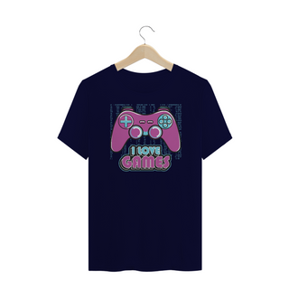 Nome do produtoCamiseta Plus Size I Love Games