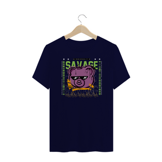 Nome do produtoCamiseta Plus Size Urso Savage