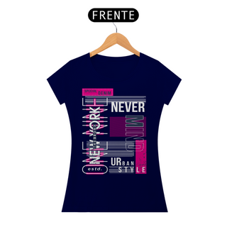 Nome do produtoCamiseta Feminina New York Never Mind