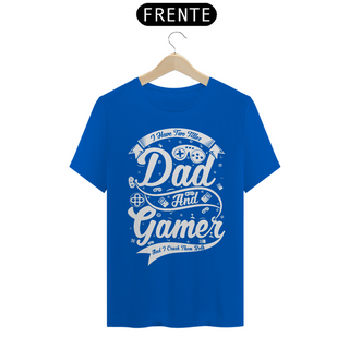 Nome do produtoCamiseta Dad and Gamer