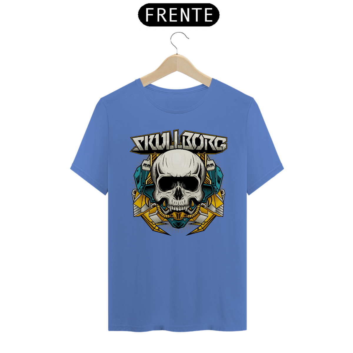 Nome do produto: Camiseta Estonada / Skull Borg