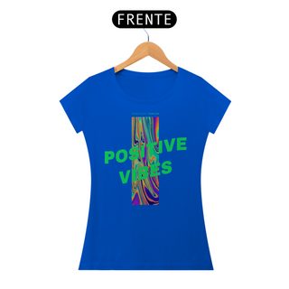 Nome do produtoCamiseta Feminina Positive Vibes