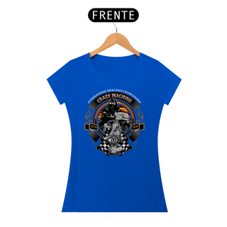 Nome do produtoCamiseta Feminina Crazy Machine