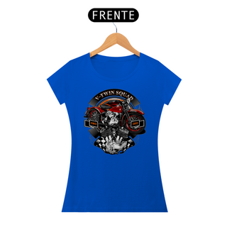 Nome do produtoCamiseta Feminina V-Twin Squad