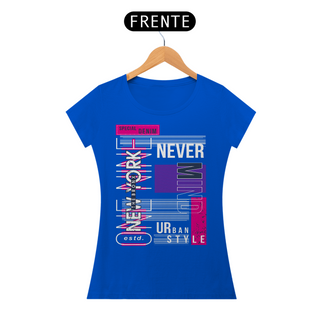 Nome do produtoCamiseta Feminina New York Never Mind