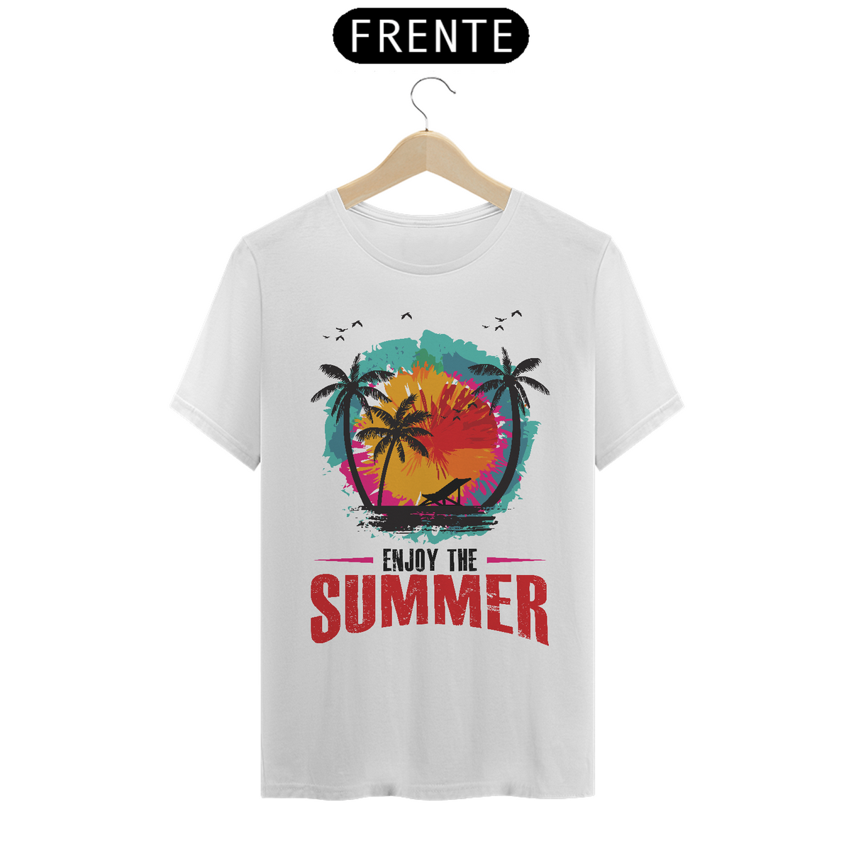 Nome do produto: Camiseta Pima / Enjoy The Summer