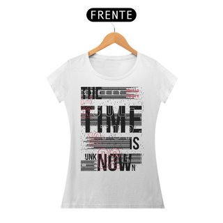 Nome do produtoCamiseta Feminina Time Is Unknow