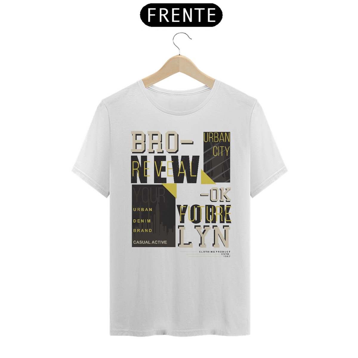 Nome do produto: Camiseta Brooklyn New York