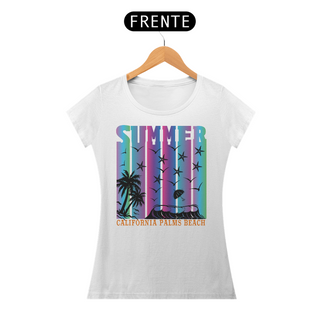 Nome do produtoCamiseta Feminina Summer Palms Beach