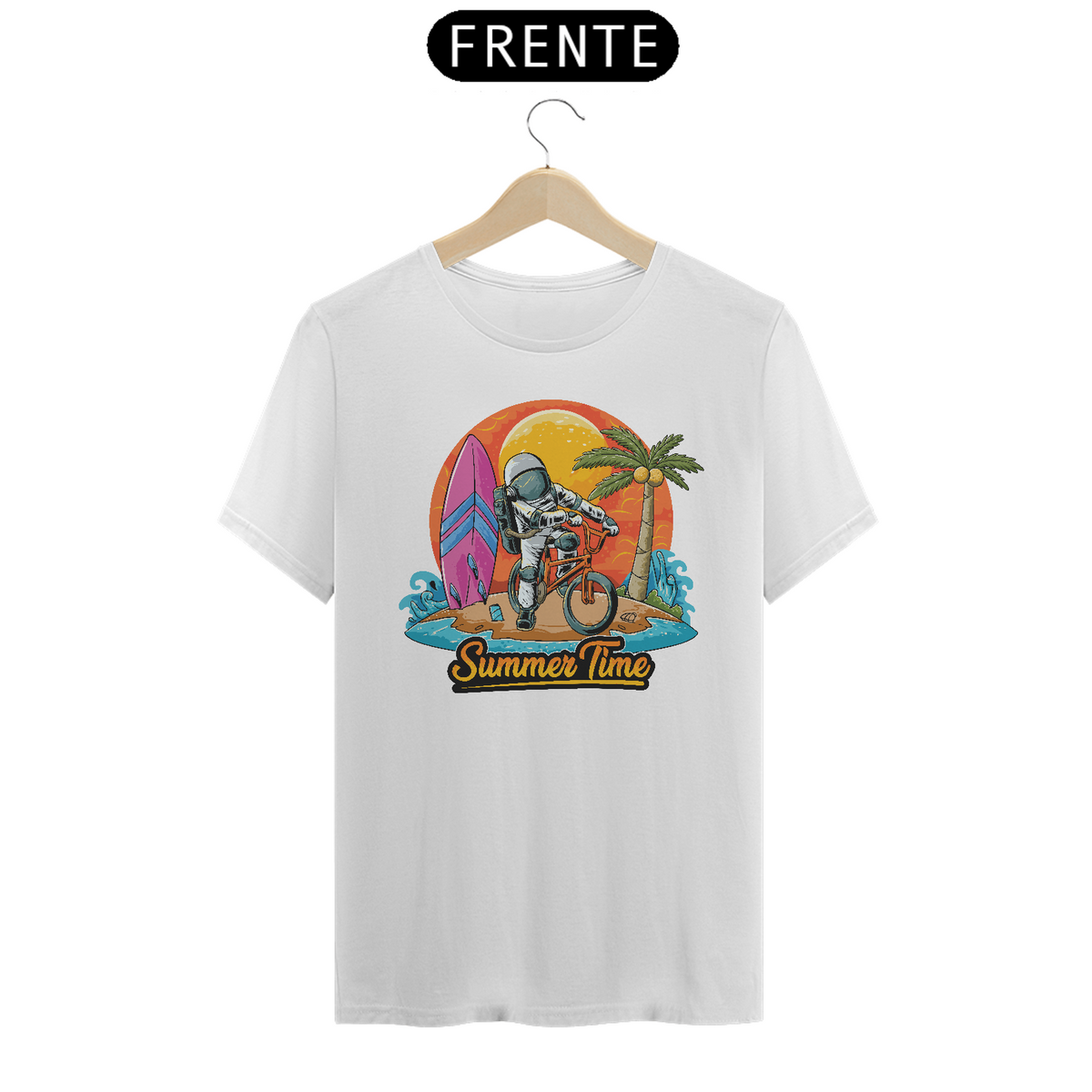 Nome do produto: Camiseta Summer Time Astronauta