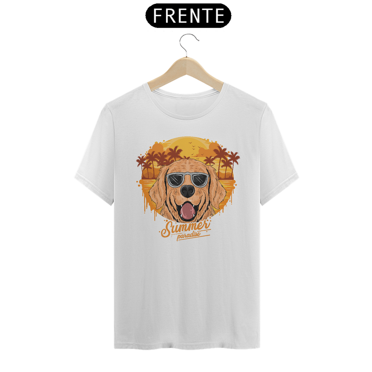 Nome do produto: Camiseta Cão Summer