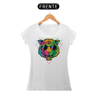 Nome do produtoCamiseta Feminina Tigre Colorido