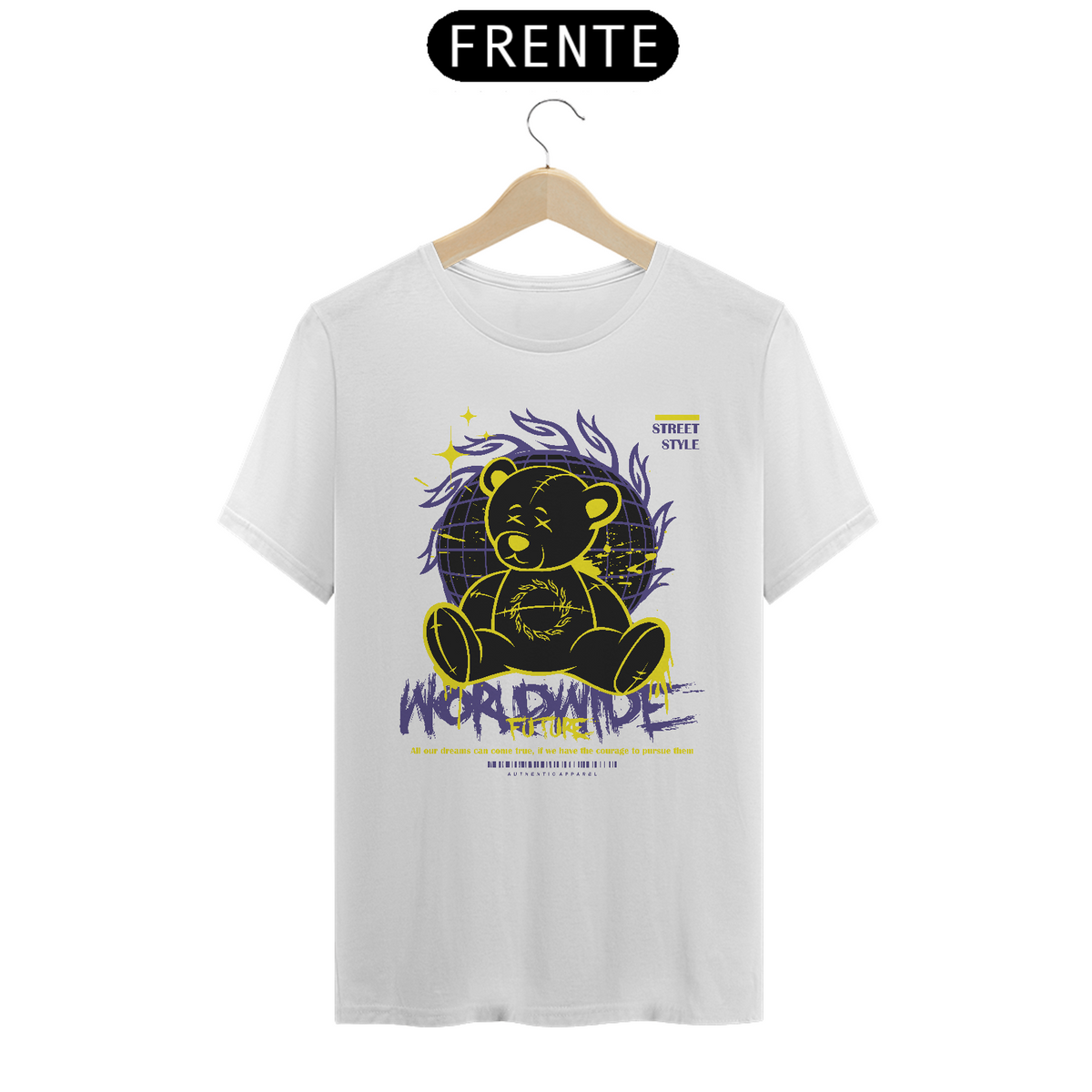 Nome do produto: Camiseta Urso World Wide