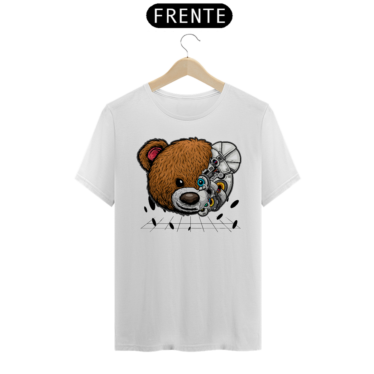 Nome do produto: Camiseta Cyber Urso