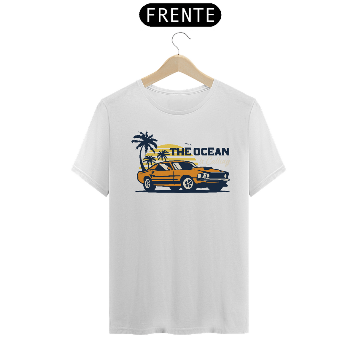 Nome do produto: Camiseta Carro Ocean