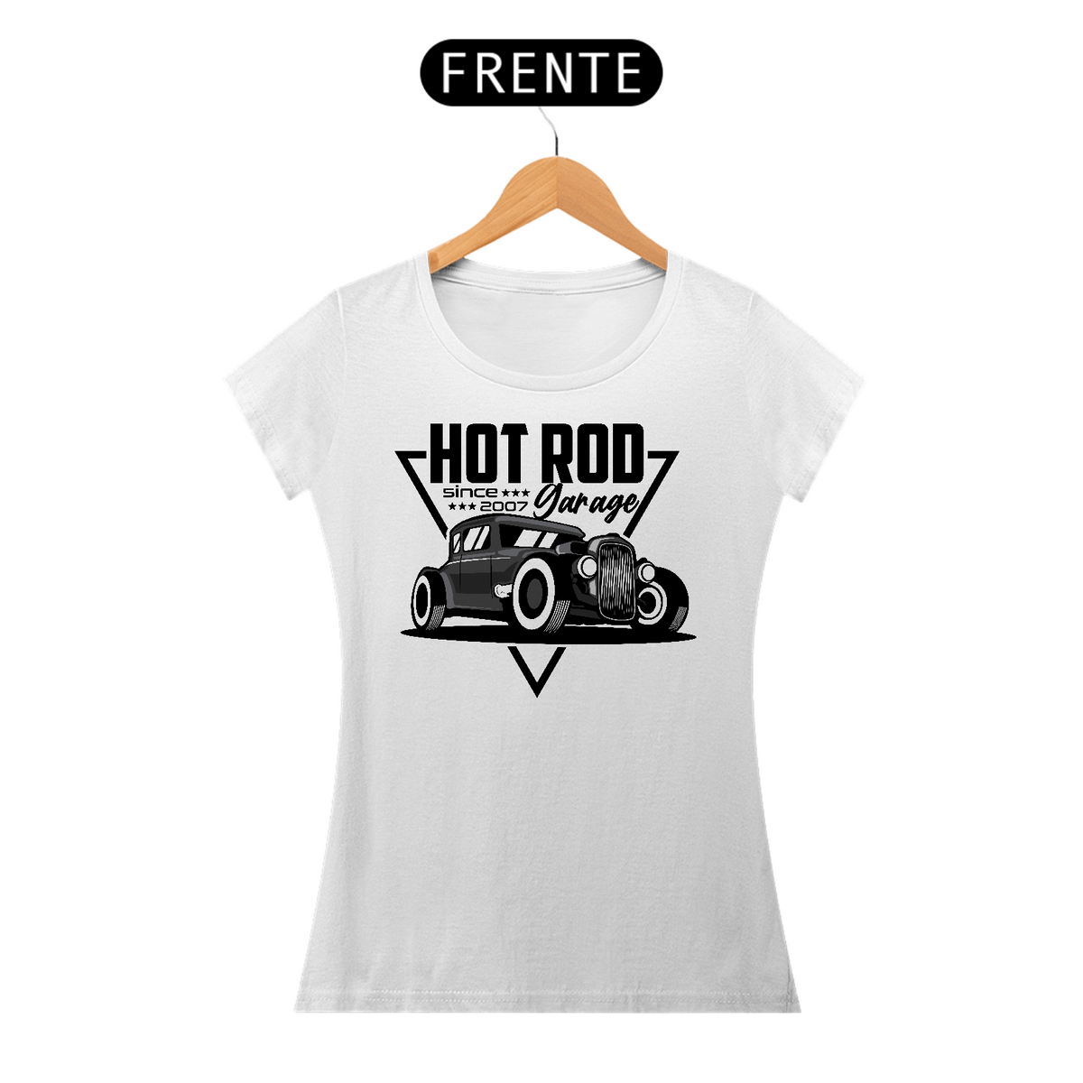 Nome do produto: Camiseta Feminina Hot Road