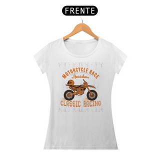 Nome do produtoCamiseta Feminina Motorcycle Race