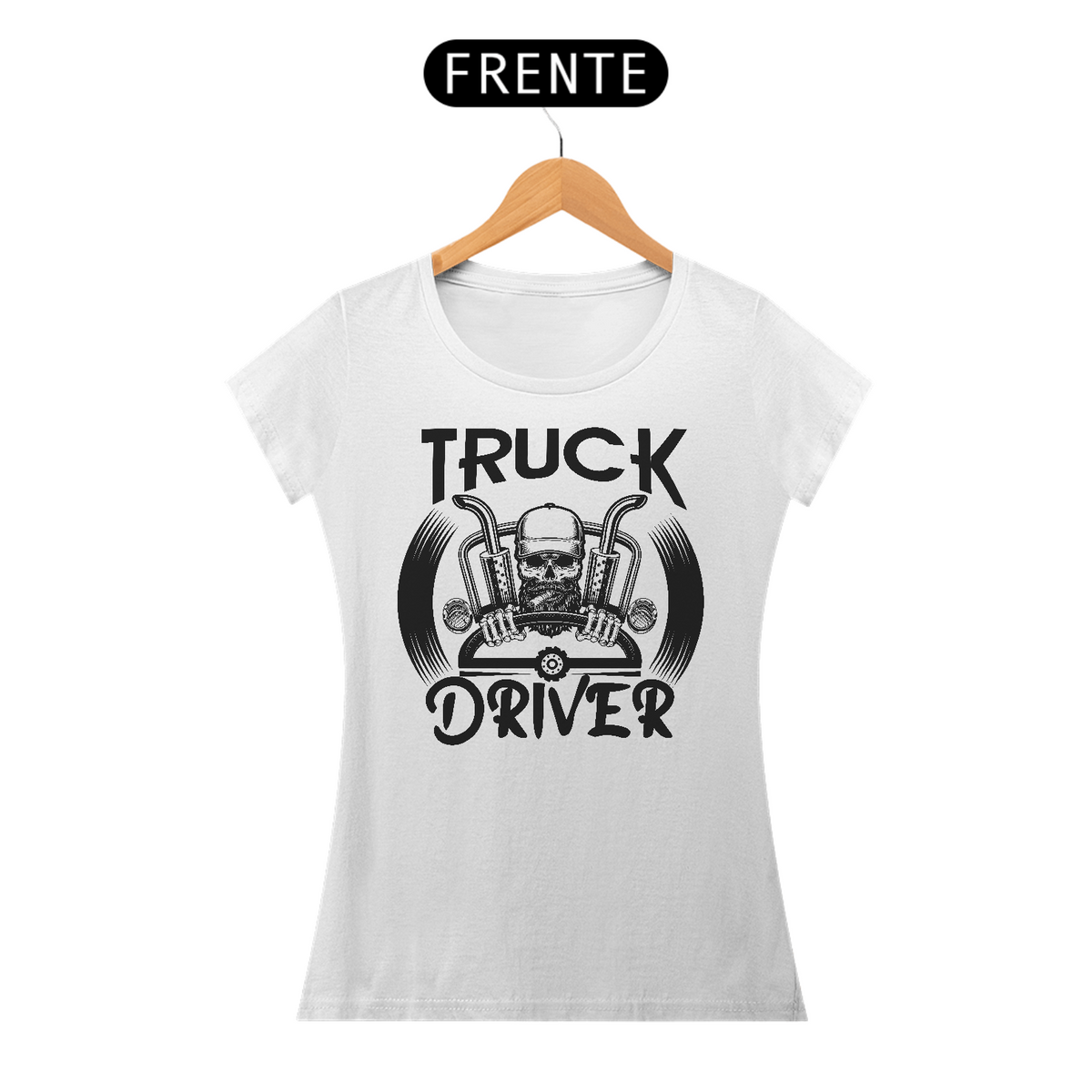 Nome do produto: Camiseta Feminina Truck Driver