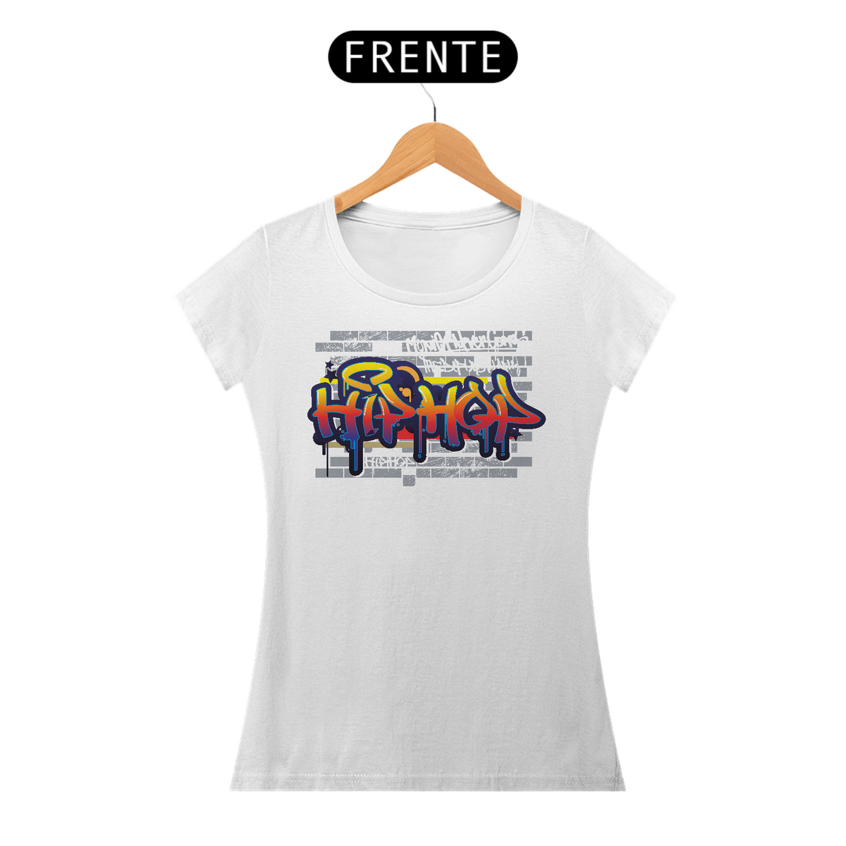 Nome do produto: Camiseta Feminina Hip Hop