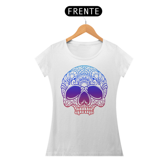 Camiseta Feminina Caveira