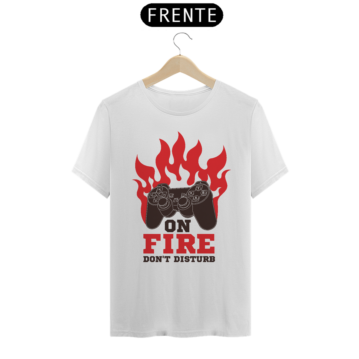 Nome do produto: Camiseta Gamer On Fire