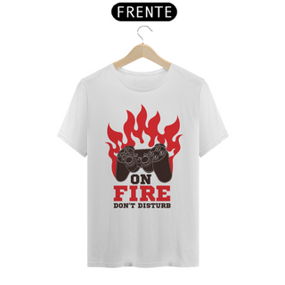 Camiseta Gamer On Fire