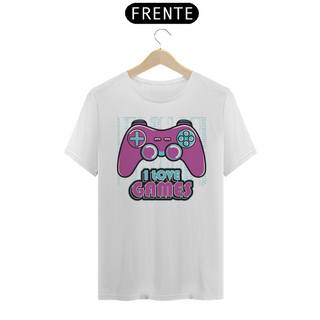 Nome do produtoCamiseta I Love Games