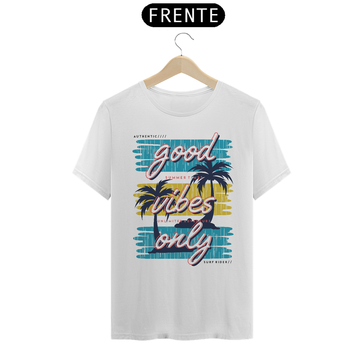 Nome do produto: Camiseta Good Vibes