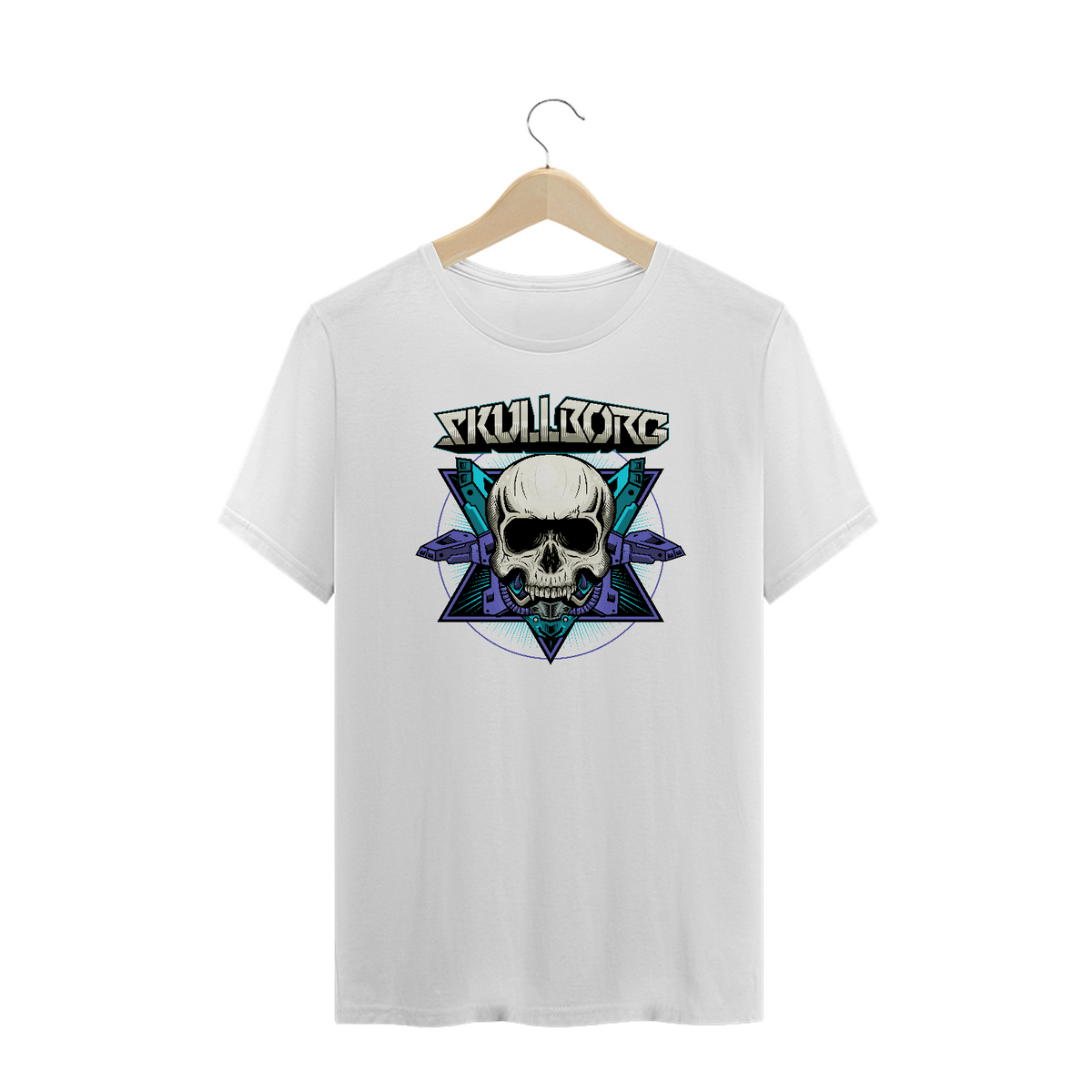 Nome do produto: Camiseta Plus Size Skullborg