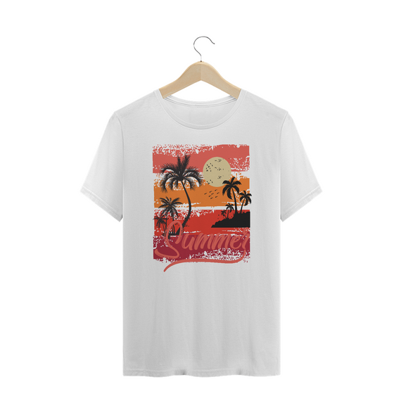 Camiseta Plus Size Summer