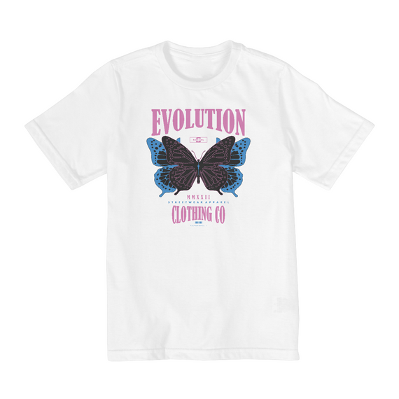 Camiseta Infantil 10 a 14 anos / Evolution