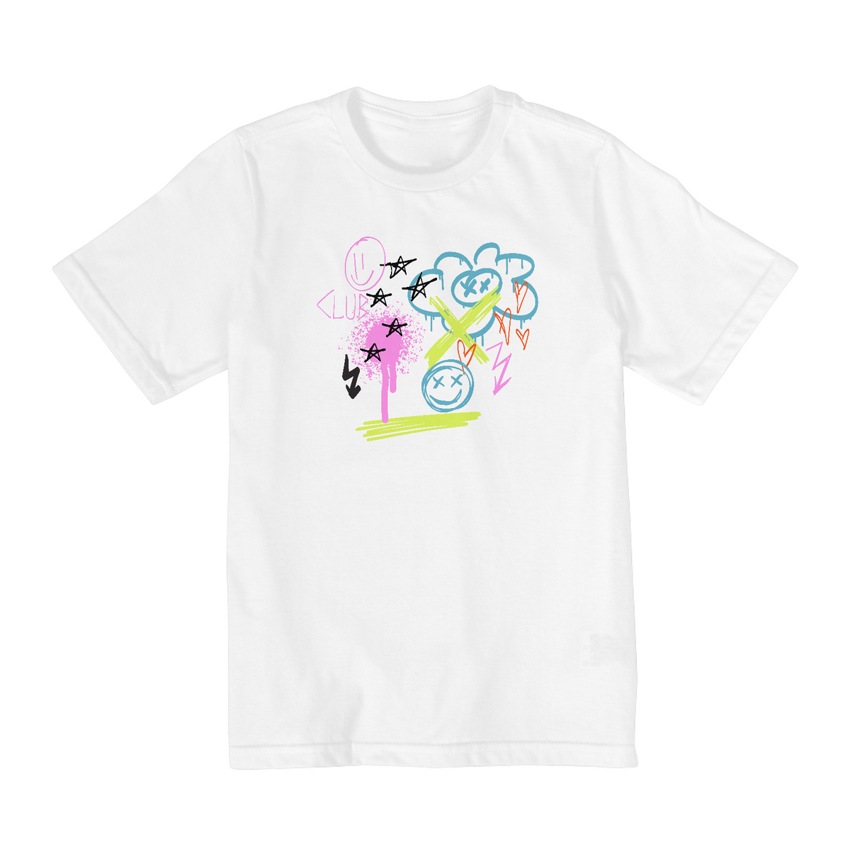 Nome do produto: Camiseta Infantil 2 a 8 anos / Desenho