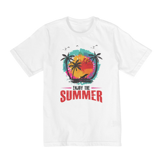 Camiseta Infantil 2 a 8 anos / Enjoy The Summer