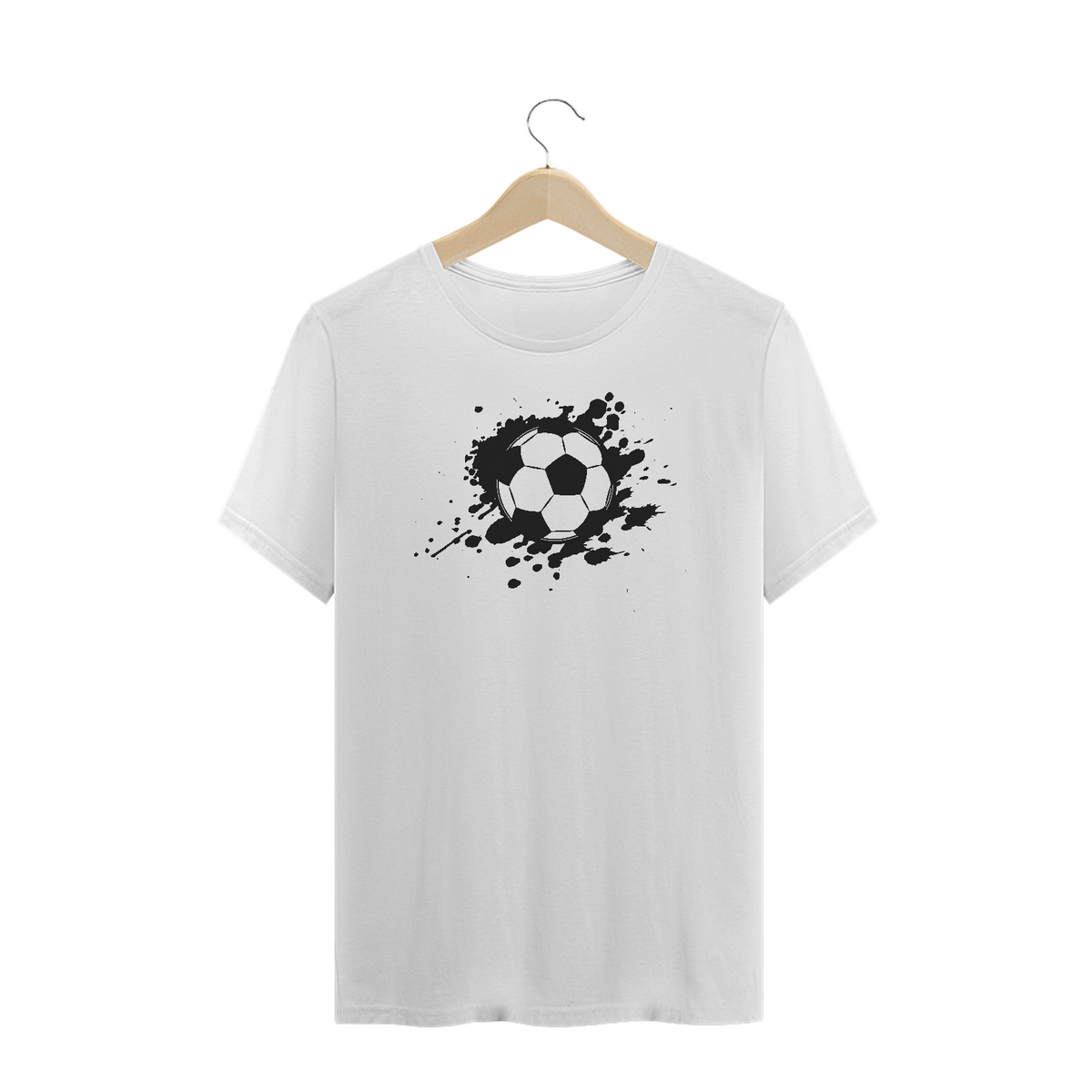 Nome do produto: Camiseta Plus Size Futebol Bola