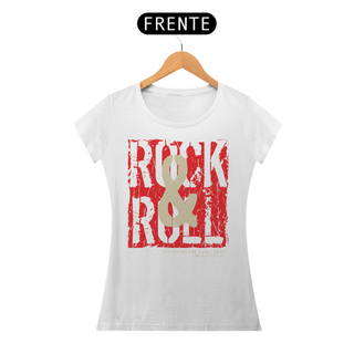 Camiseta Feminina Rock & Roll