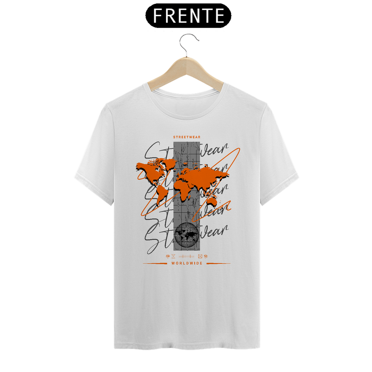 Nome do produto: Camiseta Streetwear Worldwide II