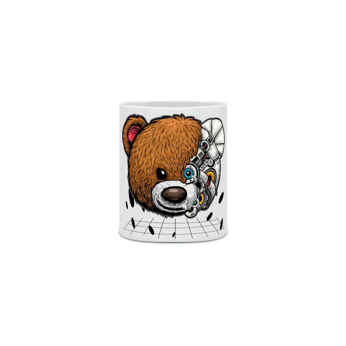 Nome do produto: Caneca / Cyber Urso