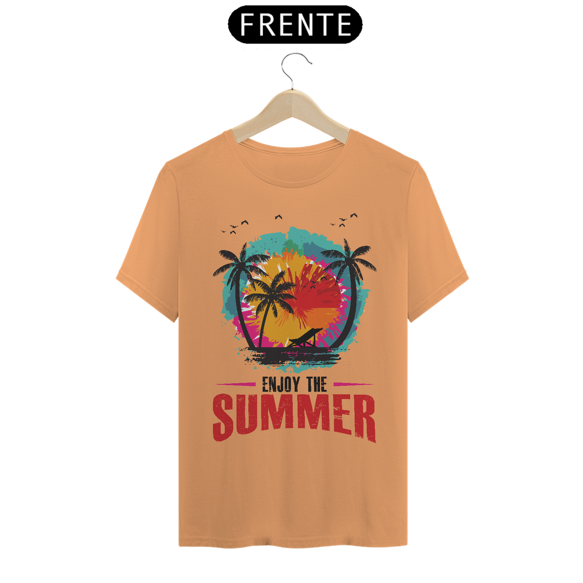 Nome do produto: Camiseta Estonada / Enjoy The Summer