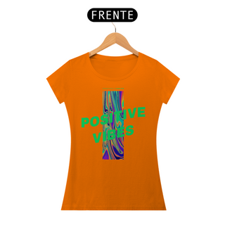 Nome do produtoCamiseta Feminina Positive Vibes