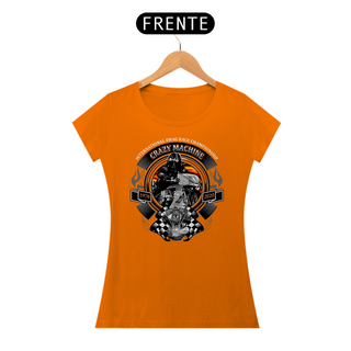 Nome do produtoCamiseta Feminina Crazy Machine