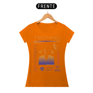 Nome do produtoCamiseta Feminina Techno Rave