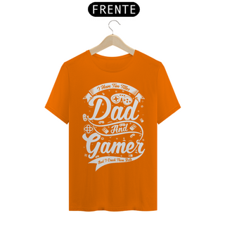 Nome do produtoCamiseta Dad and Gamer