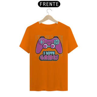 Nome do produtoCamiseta I Love Games