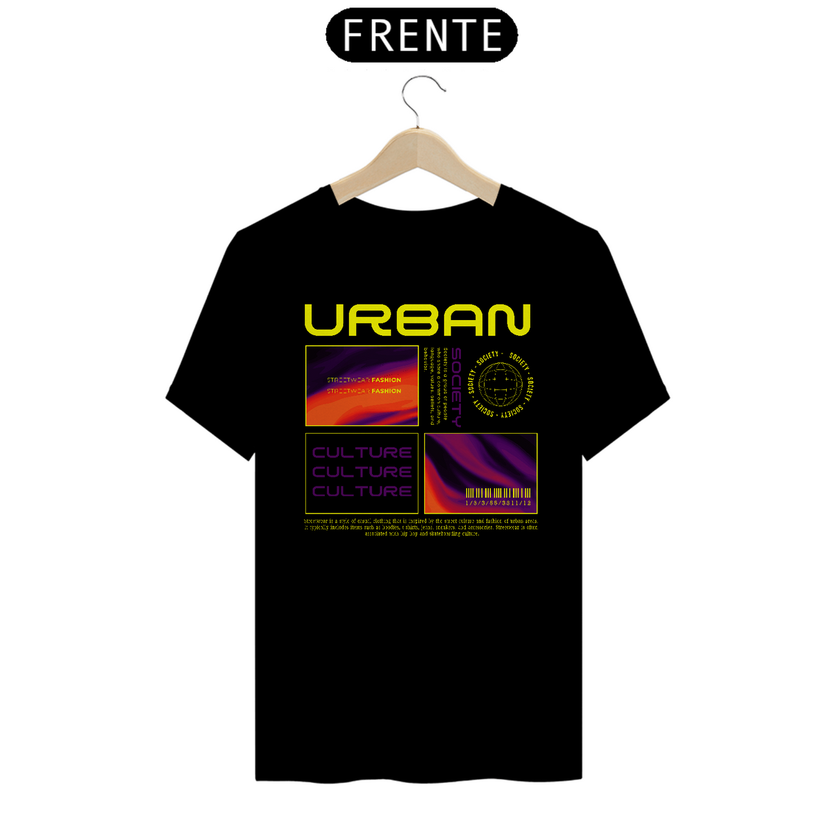 Nome do produto: Camiseta Urban Culture